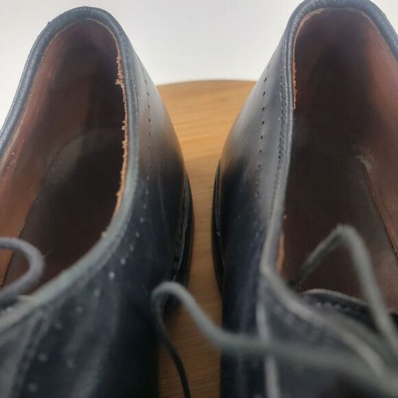 Allen‎ Edmonds 28556 Vernon Black Leather Oxford Dress Shoes Size 10 3E Wide main image 5